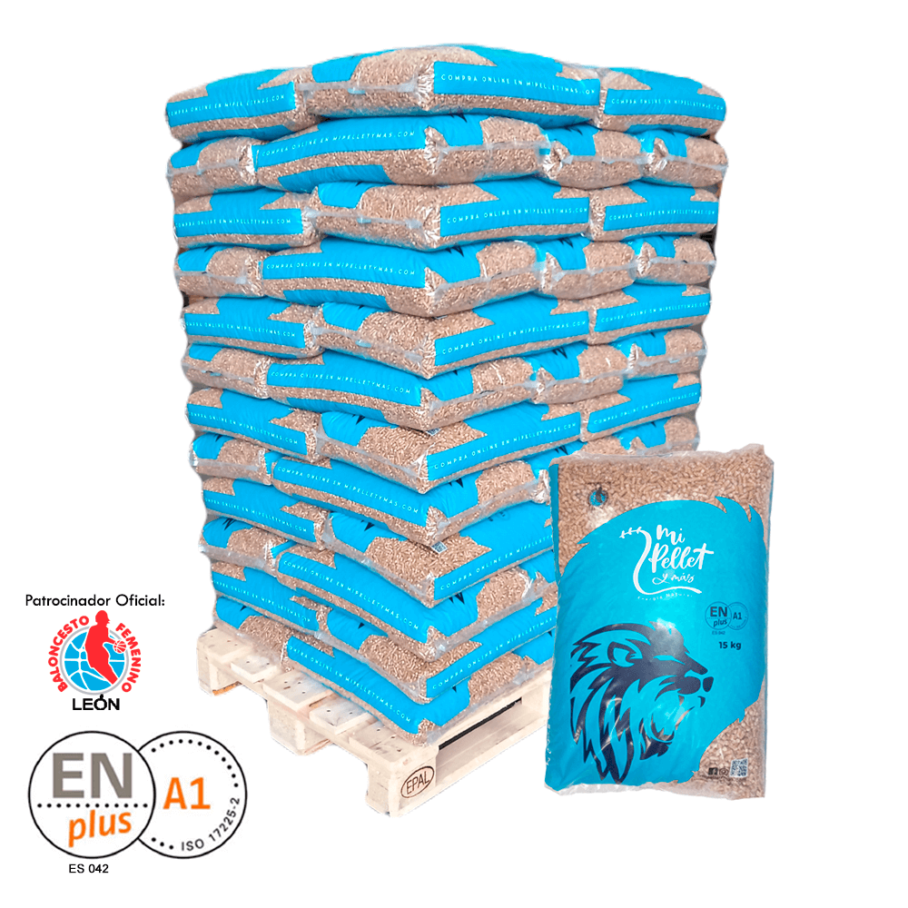 Mi pellet y mas pellet certificado 77 sacos