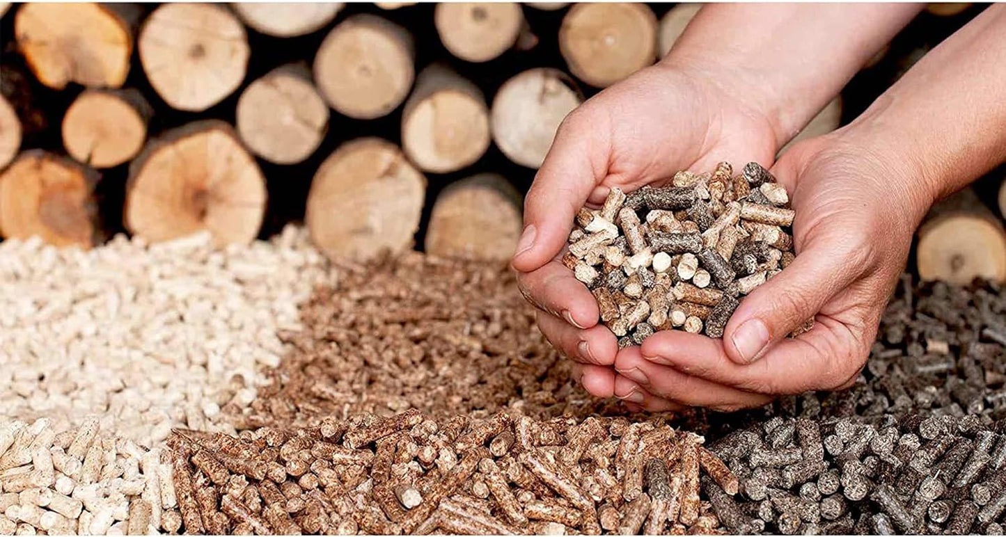 Green Mountain Grills GMG-2001-GOLD Premium Gold Blend Pellets de madera pura con sabores de madera de roble negro, nogal, olmo y mezquite para asar carne